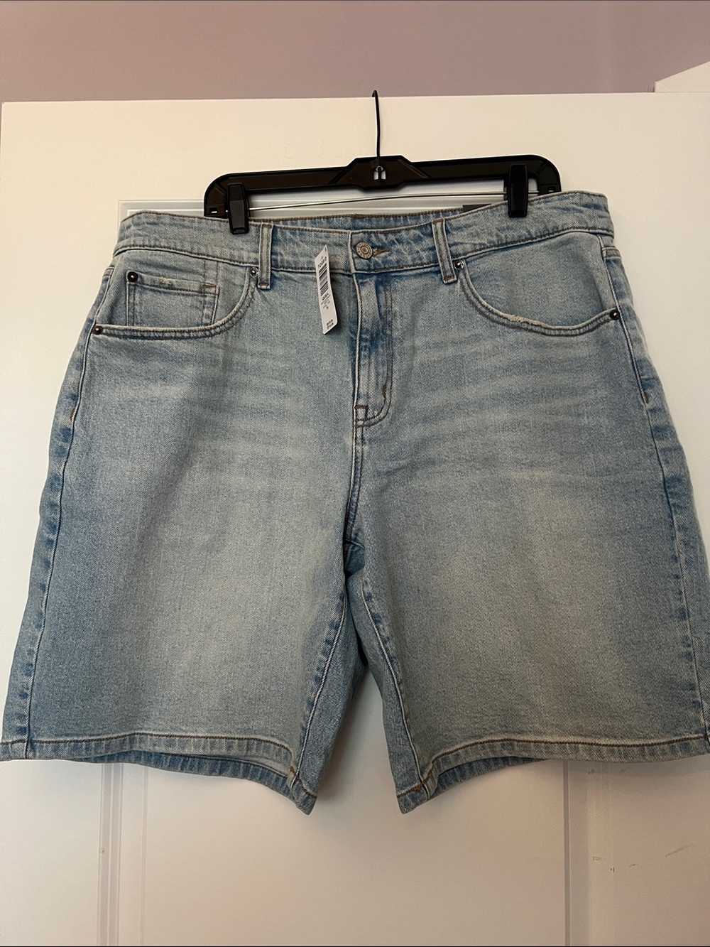 torrid Light Wash Denim Jean Shorts